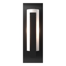  217185-SKT-10-GG0065 - Forged Vertical Bar Sconce - Steel Backplate