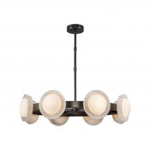  CH320837UBAR - Alonso 37-in Urban Bronze/Alabaster LED Chandeliers