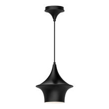  PD523009MB - Emiko 9-in Matte Black 1 Light Pendant