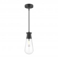  PD464001MB - Marcel 4-in Matte Black 1 Light Pendant