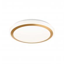  CFG13-CC-GD - Round Glass Flush Mount