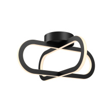 Dals FDB-CC-BK - 16 inch Flushmount Double vertical ring