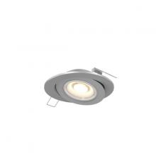  FGM4-3K-V-SN - Flat LED Recessed Gimbal - universal 120V-347V, 0-10V dimming