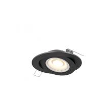  FGM4-CC-V-BK - Multi CCT Flat LED Recessed Gimbal - universal 120V-347V, 0-10V dimming