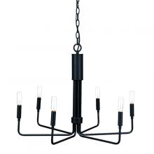  108-606/BLK - Raven Chandeliers Black