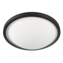  317-615/BLK - Halo Flush Mount Black