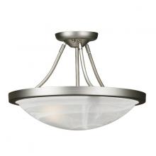  334-703/BCH - Monroe Semi Flush Mount Brushed Chrome