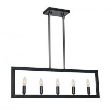  477-632/ST/BLK - Carbon Chandeliers Black