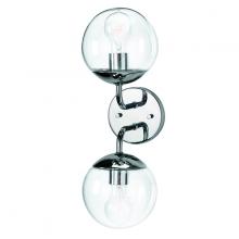  788-002/CHR/CL - Eclipse Wall Sconces Polished Chrome