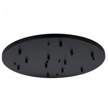  AC5012/BK - Nova - 12 Port Round Canopy in Black