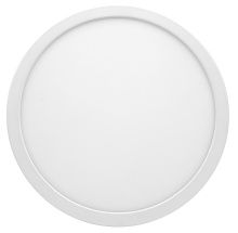 Russell Lighting FM5609/WH - Disc- LED 5CCT 9" Flush Mount in White