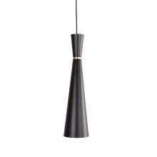  PD1172/BKSG - Konic - 24 Light  Pendant in Black and Soft Gold