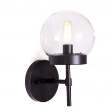  WL3881/BK/CL - Liberty - 1 Light Wall Sconce in Black with Clear Glass