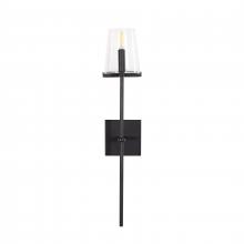  WL6751/BK - Cleo - 1 Light Wall Sconce in Black