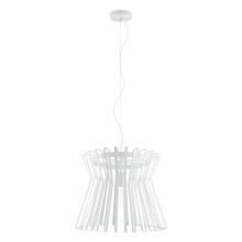 Eglo Canada 97978A - 1 LT Pendant w/ White Finish & White Metal Shade