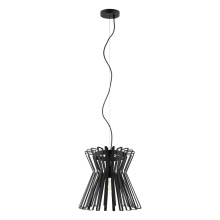 Eglo Canada 98076A - 1 LT Pendant w/ Black Finish & Black Metal Shade