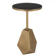  25211 - Uttermost Comet Geometric Bronze Accent Table