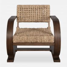  50024 - Uttermost Rehema Walnut Accent Chair