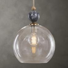  22176 - Uttermost Mendota 1 Light Glass Pendant