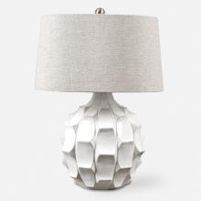  27052 - Guerina Scalloped White Lamp