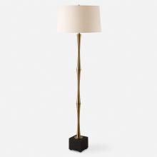  30416 - Shino Antique Brass Floor Lamp