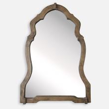  07632 - Agustin Light Walnut Mirror