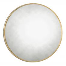  13887 - Uttermost Junius Round Gold Mirror