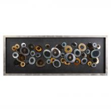  04058 - Uttermost Discs Silver Shadow Box