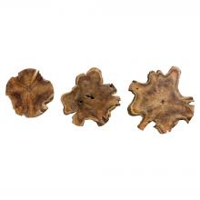  04085 - Uttermost Kalani Teak Wall Art Set/3