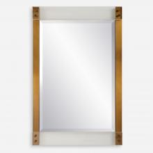  09953 - Uttermost Nera Plated Brass Mirror