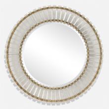  09997 - Uttermost Denali Textured Glass Round Mirror