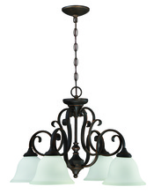  24224-MB-WG - 4 Light Down Chandelier