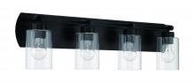  17631FB4 - Hendrix 4 Light Vanity in Flat Black