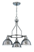  35923-AN - Timarron 3 Light Down Chandelier in Antique Nickel