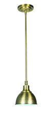  35991-LB - Timarron 1 Light Mini Pendant in Legacy Brass