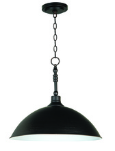  35993-ABZ - Timarron 1 Light Large Pendant in Aged Bronze Brushed