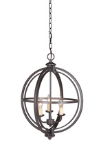  40133-ESP - Berkeley 3 Light Foyer in Espresso