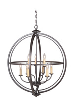  40139-ESP - Berkeley 9 Light Foyer in Espresso