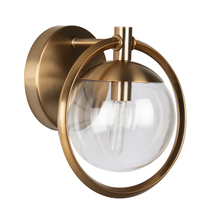  45501-SB - Piltz 1 Light Wall Sconce in Satin Brass