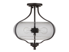  49952-ESP - Serene 2 Light Semi Flush in Espresso