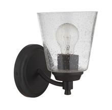  50201-FB - Tyler 1 Light Wall Sconce in Flat Black