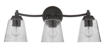  50203-FB - Tyler 3 Light Vanity in Flat Black