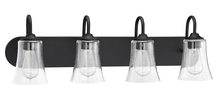  50404-FB - Gwyneth 4 Light Vanity in Flat Black