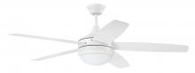  PHZ52W5 - 52" Phaze II 5-Blade in White w/ White Blades