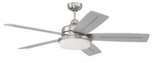  DRW54BNK5 - 54" Drew in Brushed Polished Nickel w/ Brushed Nickel/Greywood Blades