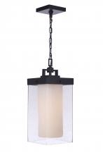  ZA5621-MN - Hayner 1 Light Outdoor Pendant in Midnight