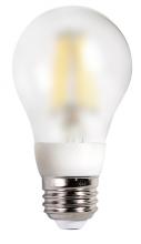  9601 - 4.33" M.O.L. Frost LED A19, E26, 7W, Dimmable, 2700K