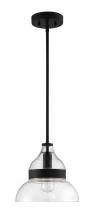  P960FB1 - Smyth 1 Light Mini Pendant in Flat Black