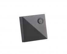  PB5009-FB - Surface Mount LED Lighted Push Button in Flat Black