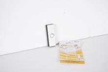  PB5011-W - Surface Mount LED Lighted Push Button in White